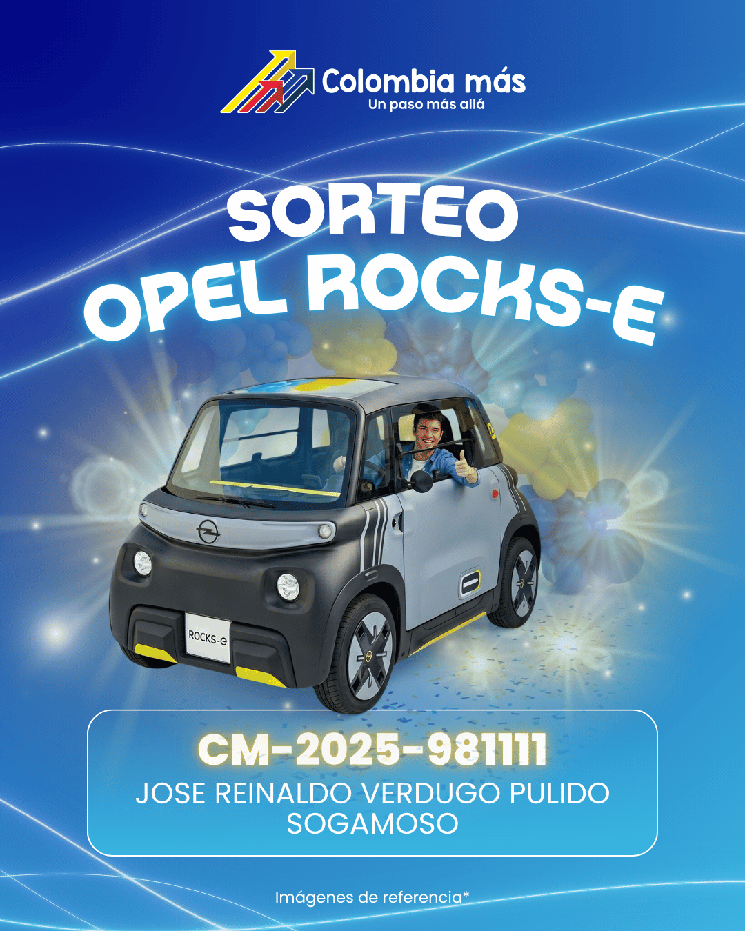 Sorteo Opel Rocks-E