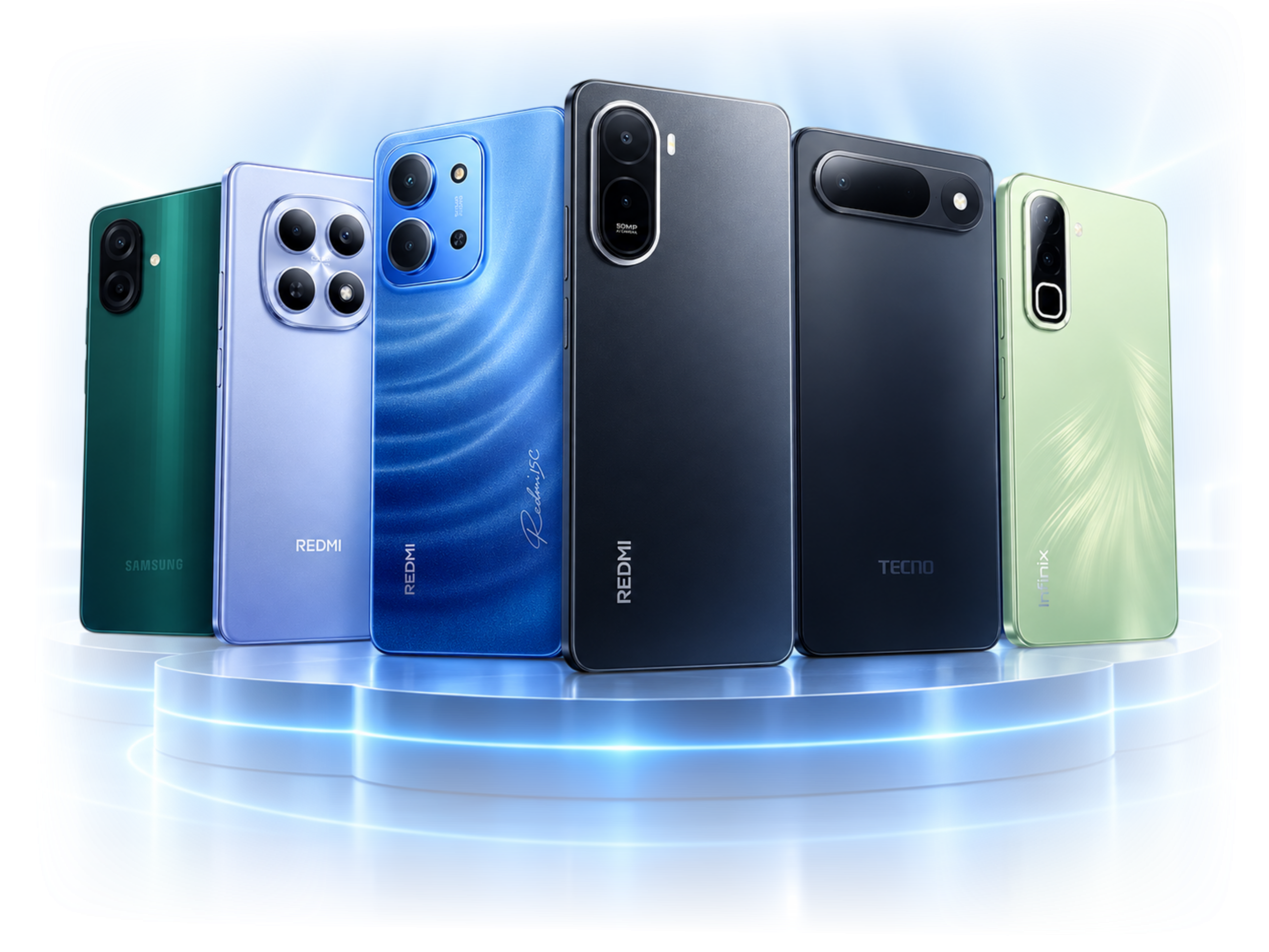 Celulares Samsung, Xiaomi, Motorola, Honor, Tecno, Infinix y ZTE